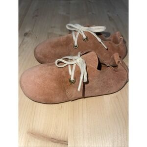 ZUZII Shoes Unisex Toddler Dark Rose Suede Minimal size 7 Toddler